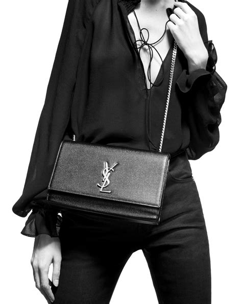 ysl kate grain leather|ysl medium crossbody bag.